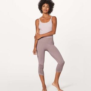 Lululemon Awakening Crop *Taryn Toomey Collection 17"
